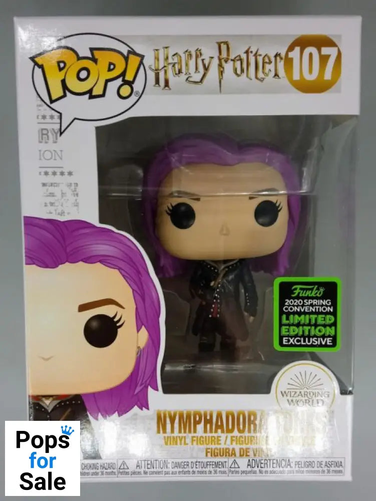 107 Nymphadora Tonks - Harry Potter - 2020 Con Funko POP