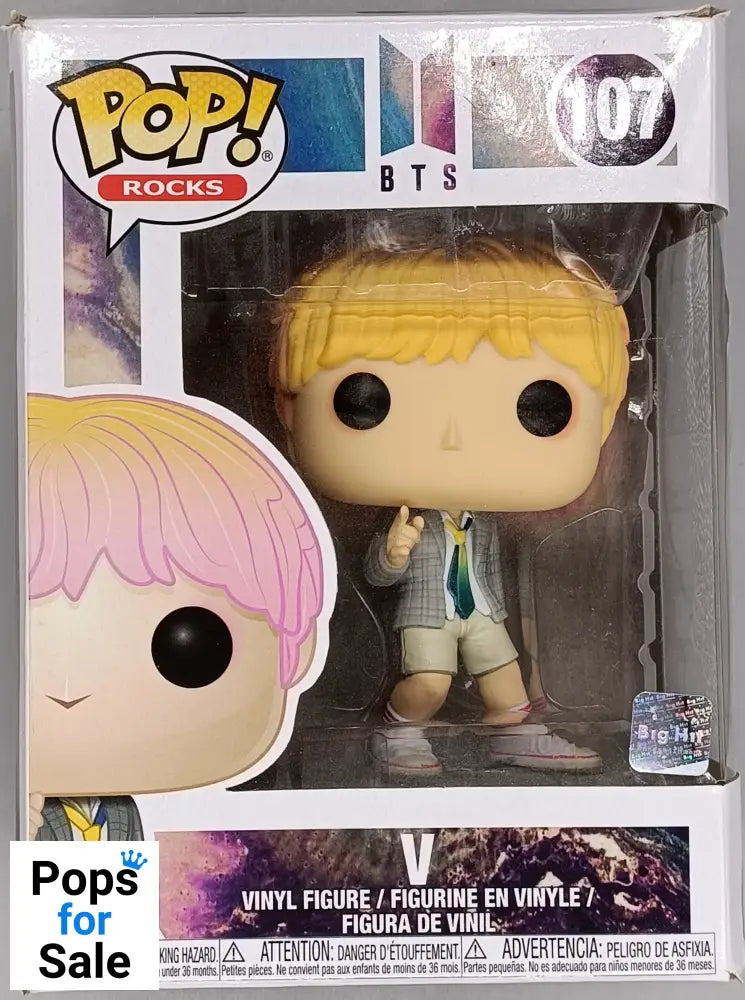 107 V - BTS - Funko POP - Box Damaged