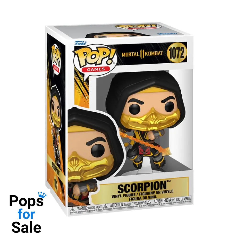 1072 Scorpion - Mortal Kombat II Funko POP - PRESALE