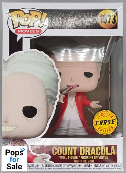 #1073 Count Dracula (w/ Razor) - Chase - Dracula Box Damaged Funko POP - PopsforSale.co.uk