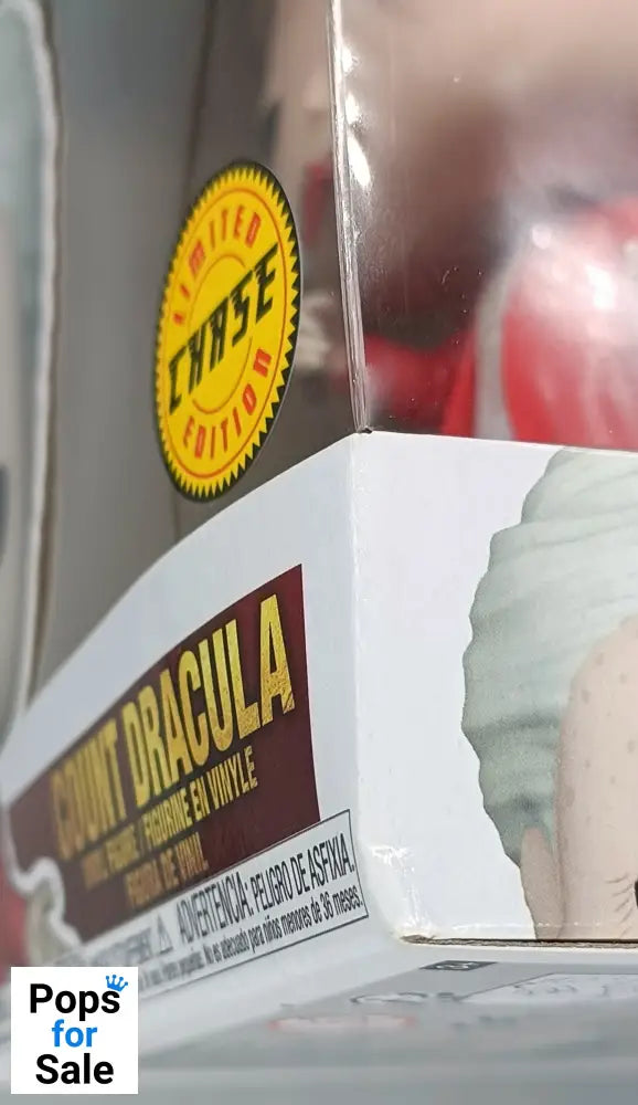 #1073 Count Dracula (w/ Razor) - Chase - Dracula Box Damaged Funko POP