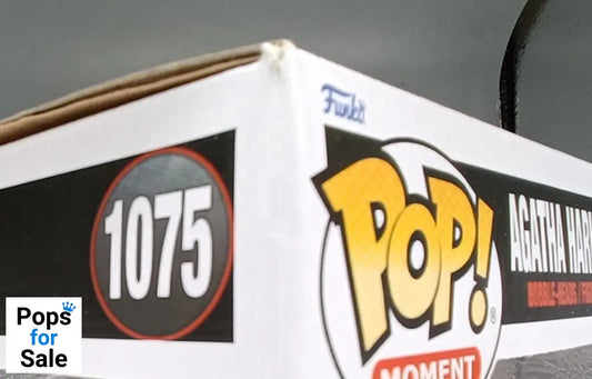 1075 Agatha Harkness vs. The Scarlet Witch TV Moment Funko POP - Box Damaged