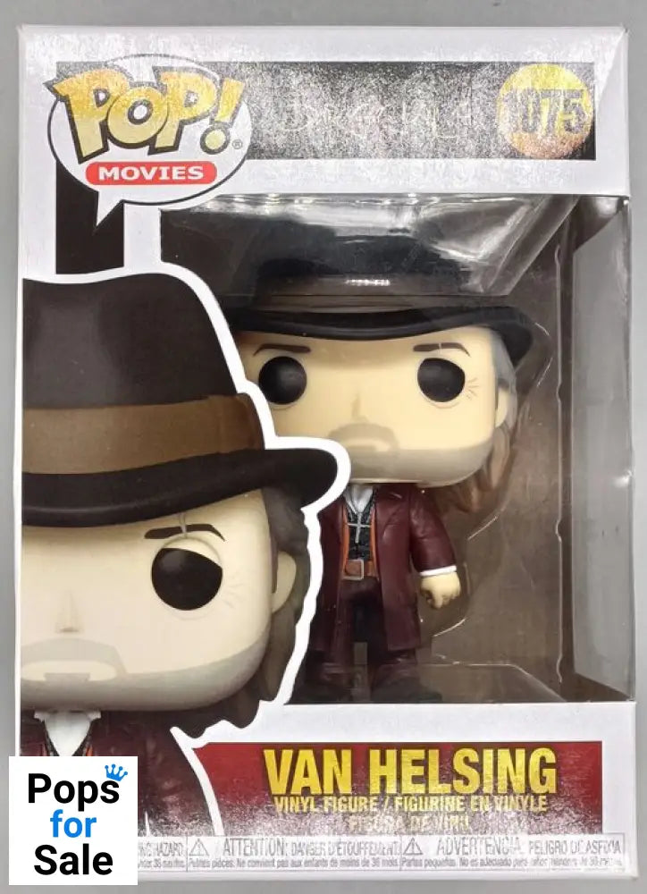 #1075 Van Helsing - Bram Stoker's Van Helsing - Box Damaged Funko POP - PopsforSale.co.uk