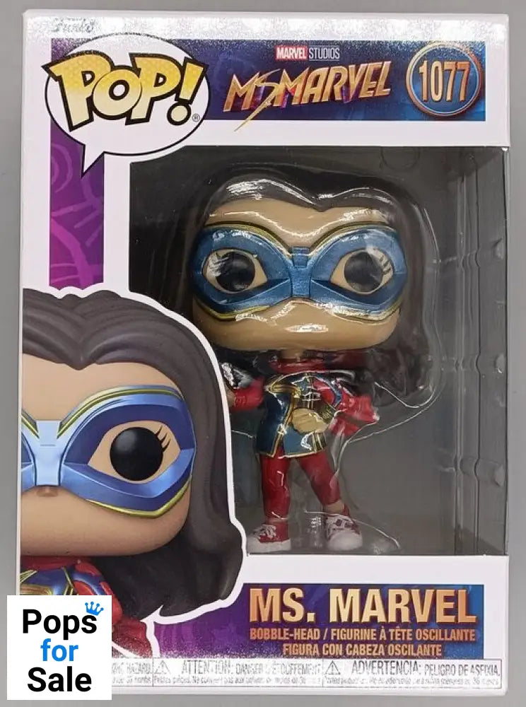 1077 Ms. Marvel - Marvel Ms. Marvel Funko POP