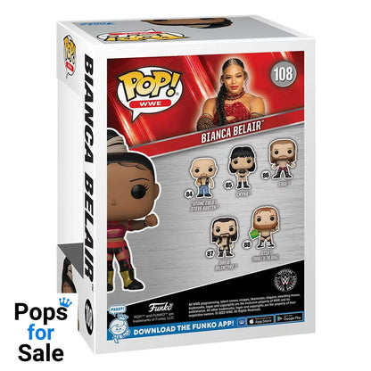 #108 Bianca Belair (WrestleMania 38) - WWE - Brand New Funko POP in Protector - PopsforSale.co.uk