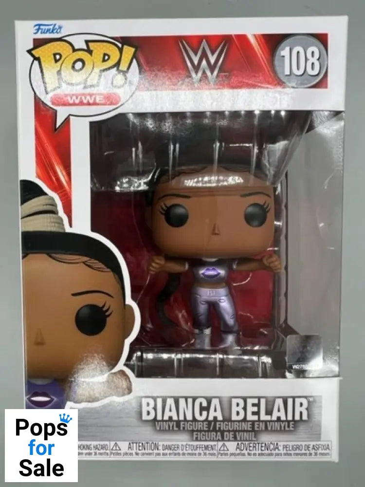 108 Bianca Belair - WWE WrestleMania 37 Funko POP