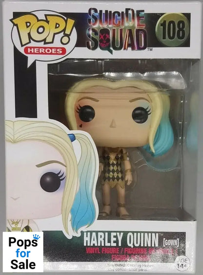 108 Harley Quinn (Gown) - DC Suicide Squad Funko POP