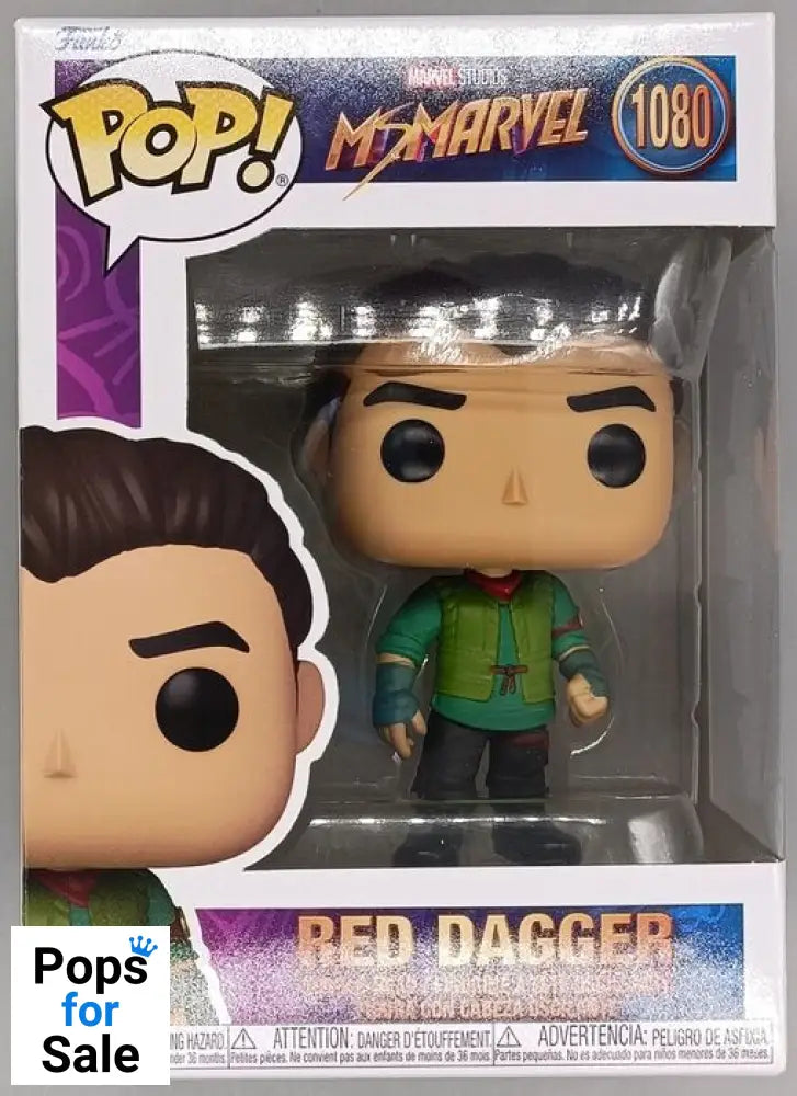 #1080 Red Dagger - Marvel Ms. Marvel - Brand New Funko POP