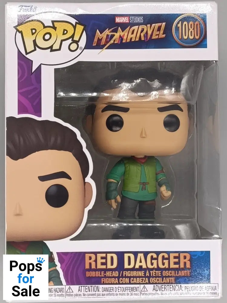1080 Red Dagger - Marvel Ms. Marvel - Funko POP - Box Damaged