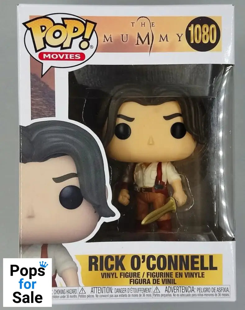 #1080 Rick O'Connell - The Mummy Funko POP - PopsforSale.co.uk