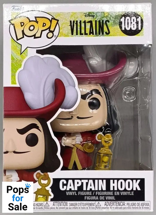 1081 Captain Hook - Disney Villians - Disney Peter Pan Funko POP