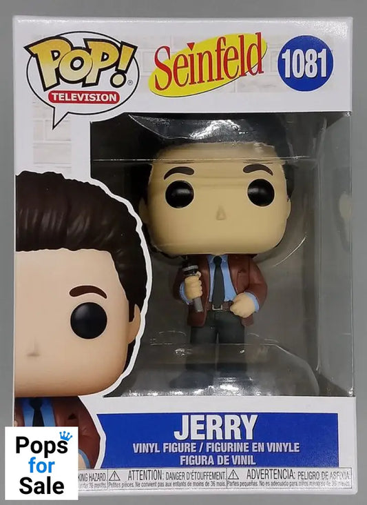 #1081 Jerry (Stand-Up) - Seinfeld Funko POP - PopsforSale.co.uk