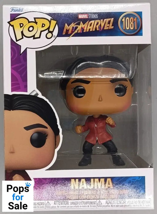 #1081 Najma - Marvel Ms. Marvel Funko POP - PopsforSale.co.uk