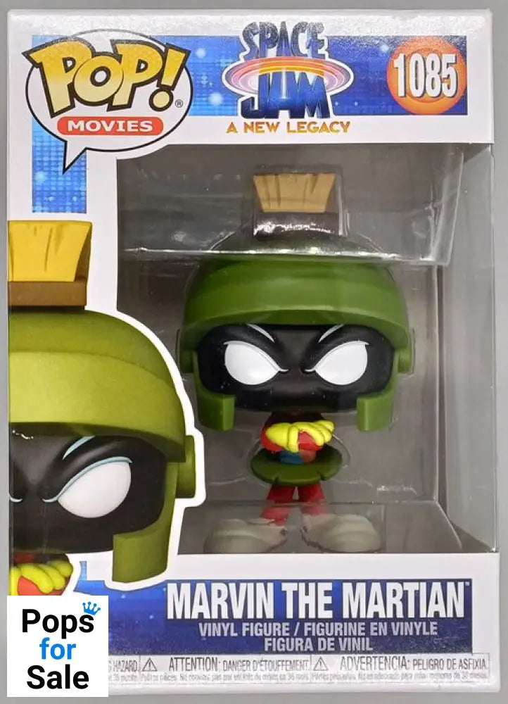 #1085 Marvin the Martian - Space Jam - Box Damaged Funko POP - PopsforSale.co.uk