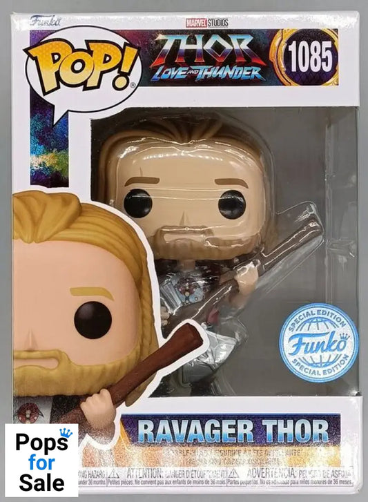 1085 Ravager Thor - Marvel Thor Love & Thunder - Box Damaged Funko POP