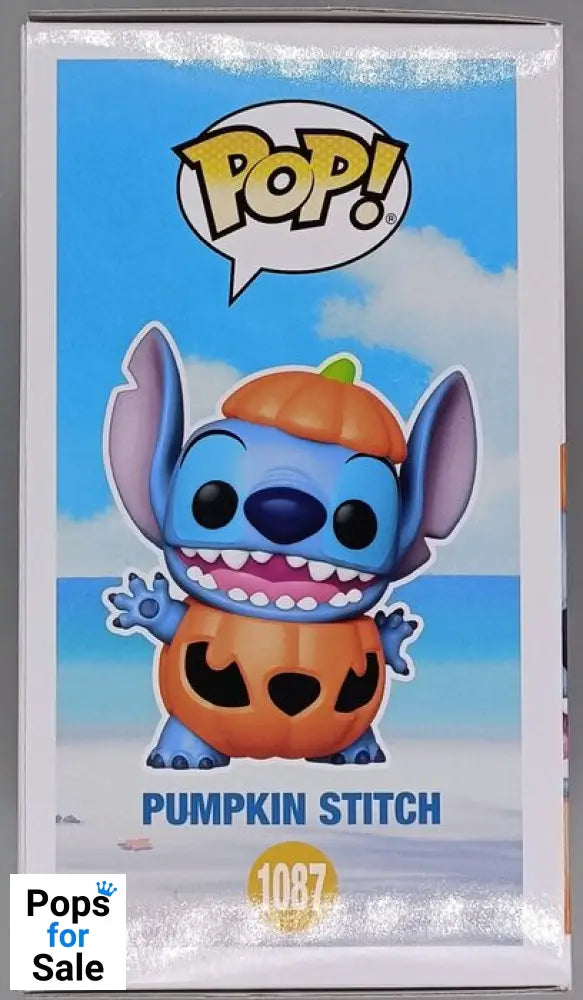 #1087 Pumpkin Stitch - Disney Lilo & Stitch Funko POP - PopsforSale.co.uk