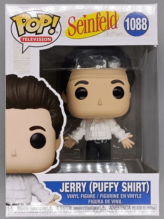 #1088 Jerry (Puffy Shirt) - Seinfeld Funko POP - PopsforSale.co.uk