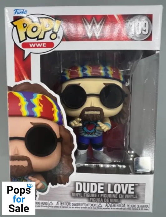 109 Dude Love - WWE - Funko POP - Box Damaged