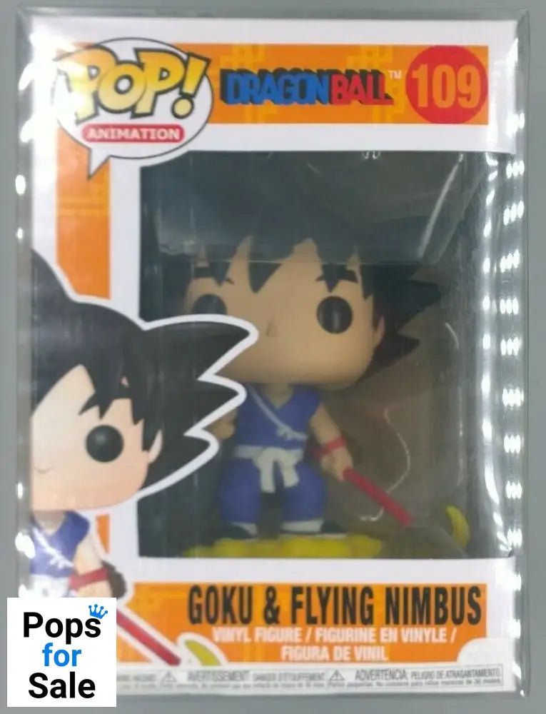#109 Goku & Flying Nimbus - Dragon Ball Z Funko POP
