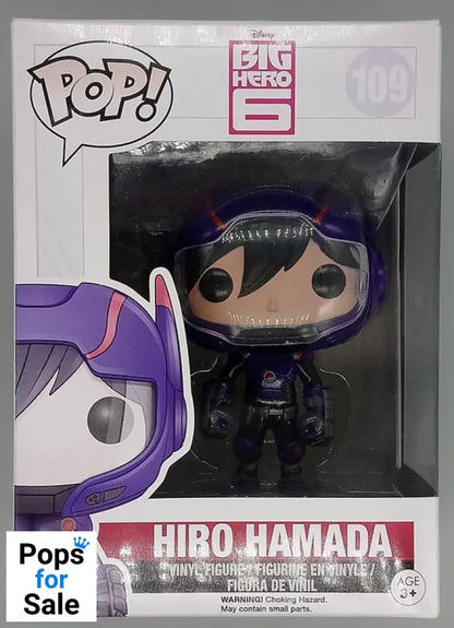 109 Hiro Hamada - Disney Big Hero 6 - Funko POP - Box Damaged