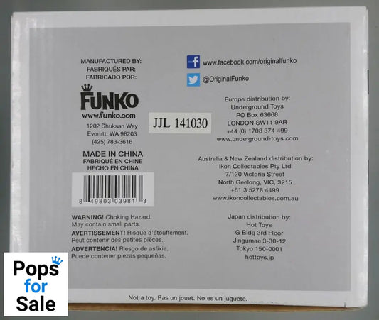 #109 Stay Puft Marshmallow Man 6 Inch - Ghostbusters Box Damaged Funko POP