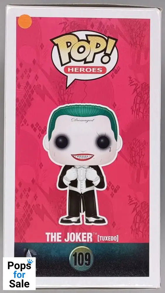 #109 The Joker (Tuxedo) - Suicide Squad - Box Damaged Funko POP - PopsforSale.co.uk