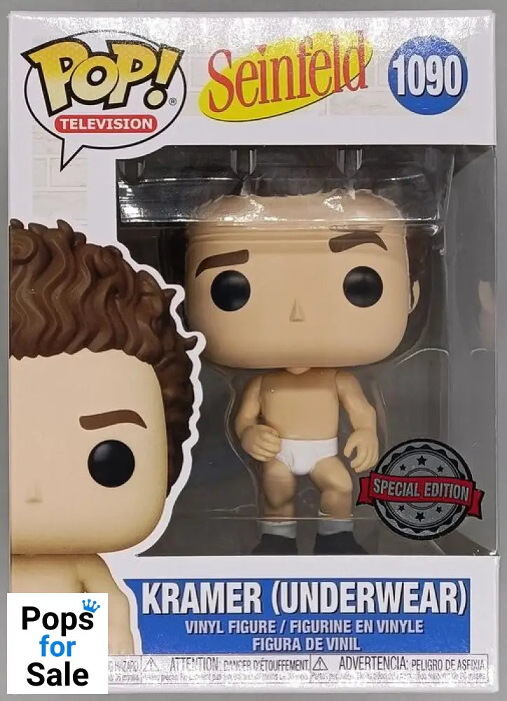 1090 Kramer (Underwear) - Seinfeld - Exclusive - Box Damaged Funko POP