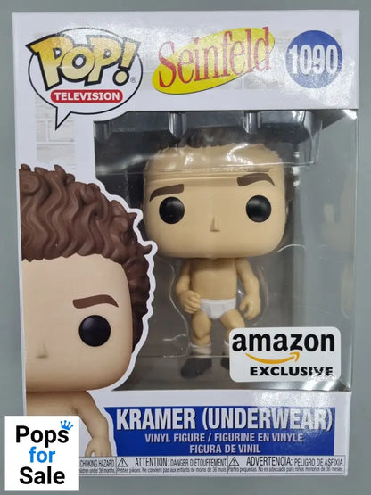 #1090 Kramer (Underwear) - Seinfeld - Exclusive Funko POP - PopsforSale.co.uk