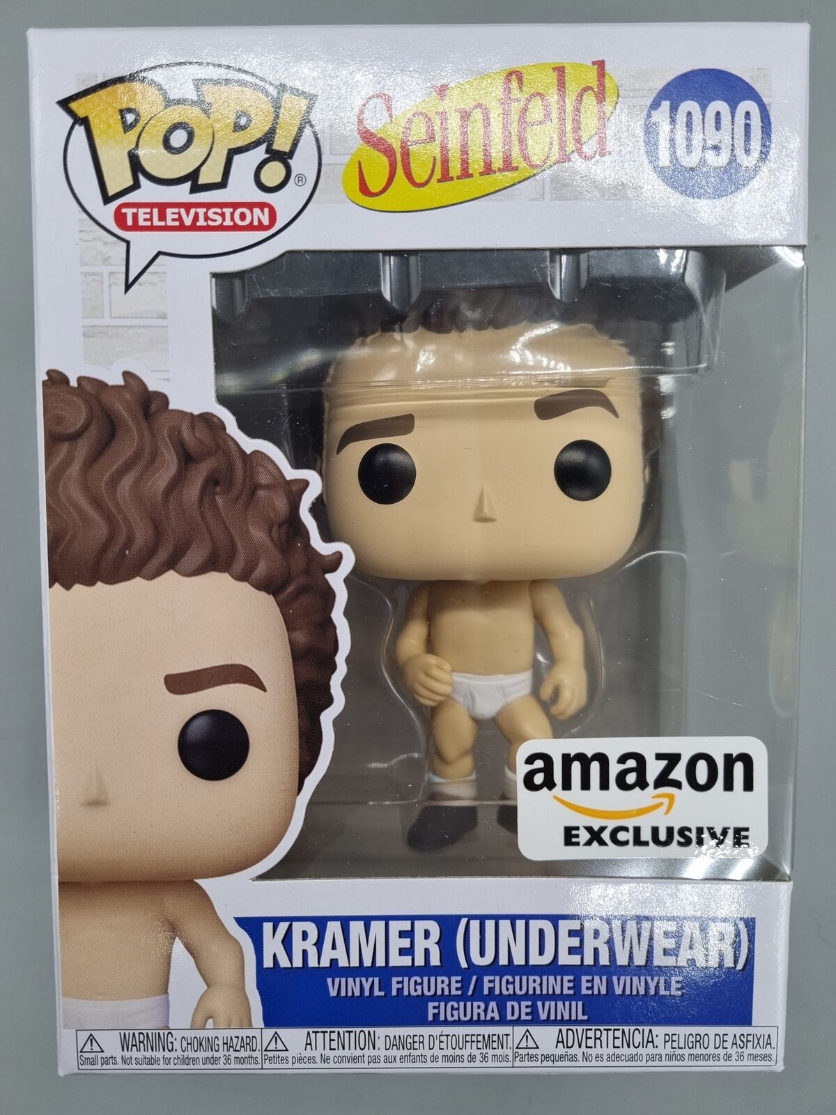 #1090 Kramer (Underwear) - Seinfeld - Exclusive Funko POP - PopsforSale.co.uk