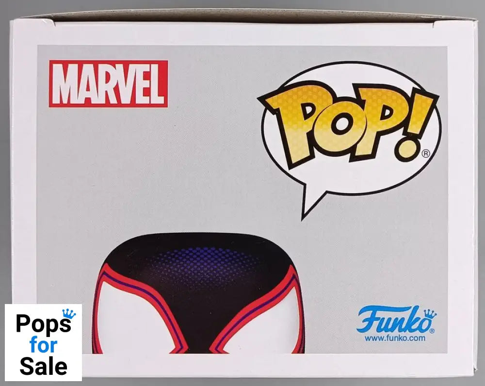 #1090 Spider-Man (w/ Electricity) Marvel Spider-Verse Box Damaged Funko POP - PopsforSale.co.uk