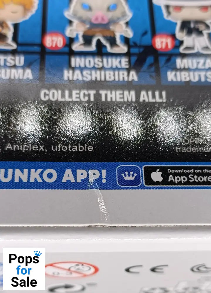 #1091 Gyomei Himejima (Crying) Chase - Demon Slayer - Box Damaged Funko POP