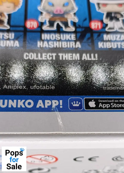 #1091 Gyomei Himejima (Crying) Chase - Demon Slayer - Box Damaged Funko POP