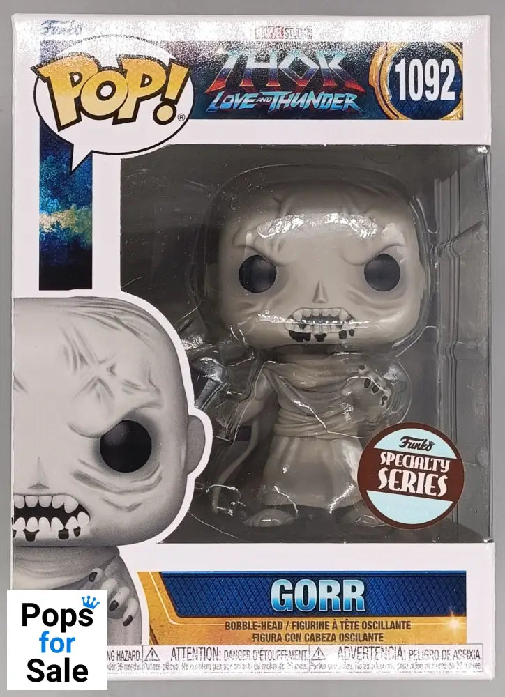 1092 Gorr (w/ Stormbreaker) - Marvel Thor Love & Thunder Funko POP - Box Damaged