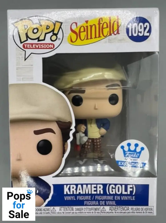 1092 Kramer (Golf) - Seinfeld - Box Damaged Funko POP