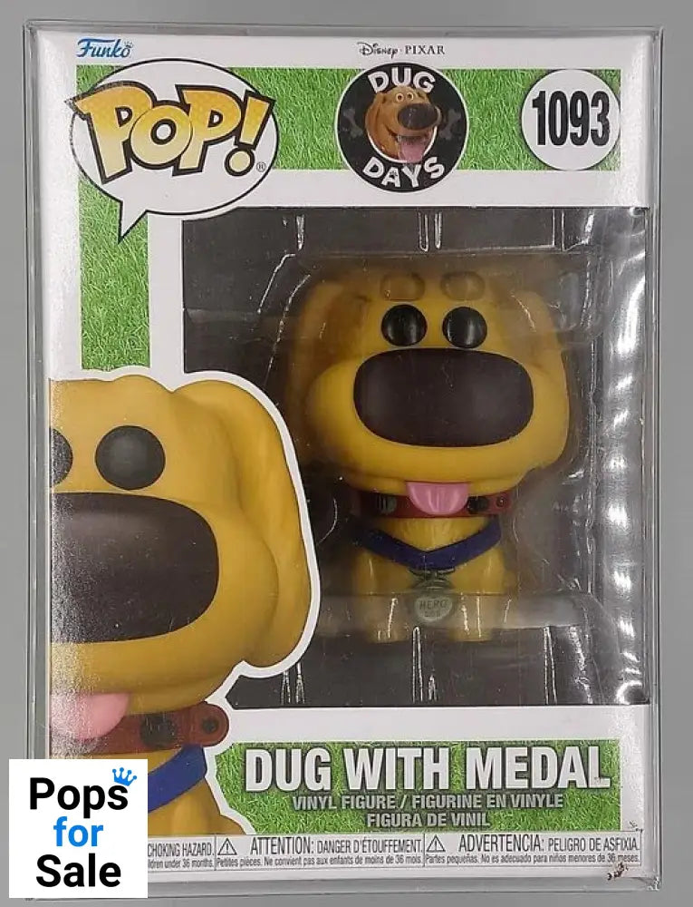 1093 Dug with Medal - Disney Dug Days Funko POP