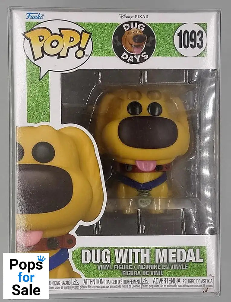 1093 Dug with Medal - Disney Dug Days Funko POP