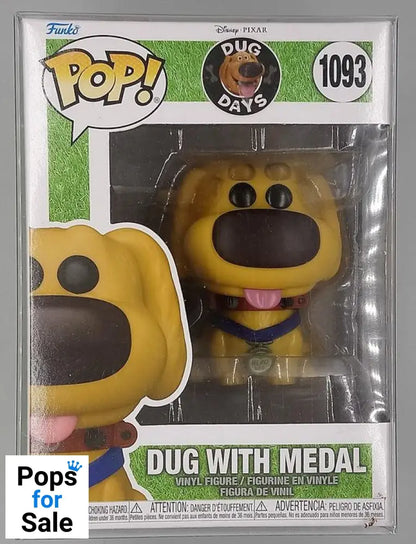 1093 Dug with Medal - Disney Dug Days Funko POP