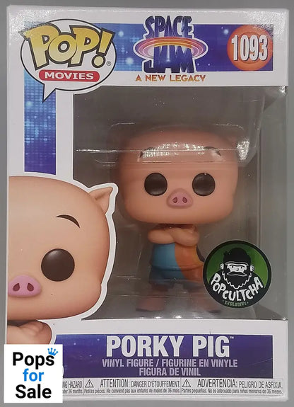 #1093 Porky Pig - Space Jam Funko POP - PopsforSale.co.uk