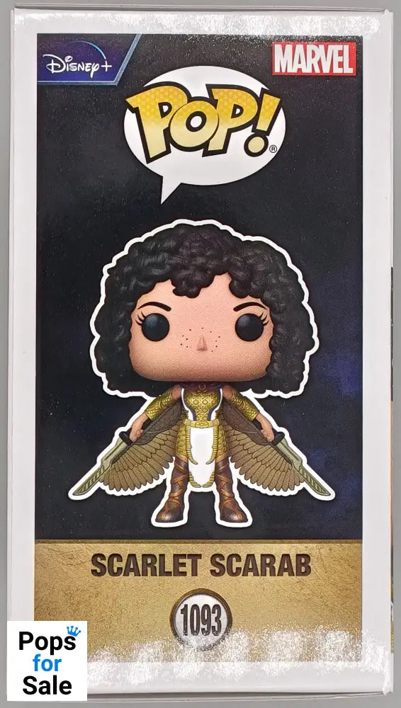 #1093 Scarlet Scarab - Marvel Moon Knight - 2022 Con Funko POP