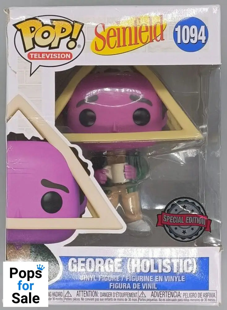 1094 George (Holistic) - Seinfeld - Box Damaged Funko POP