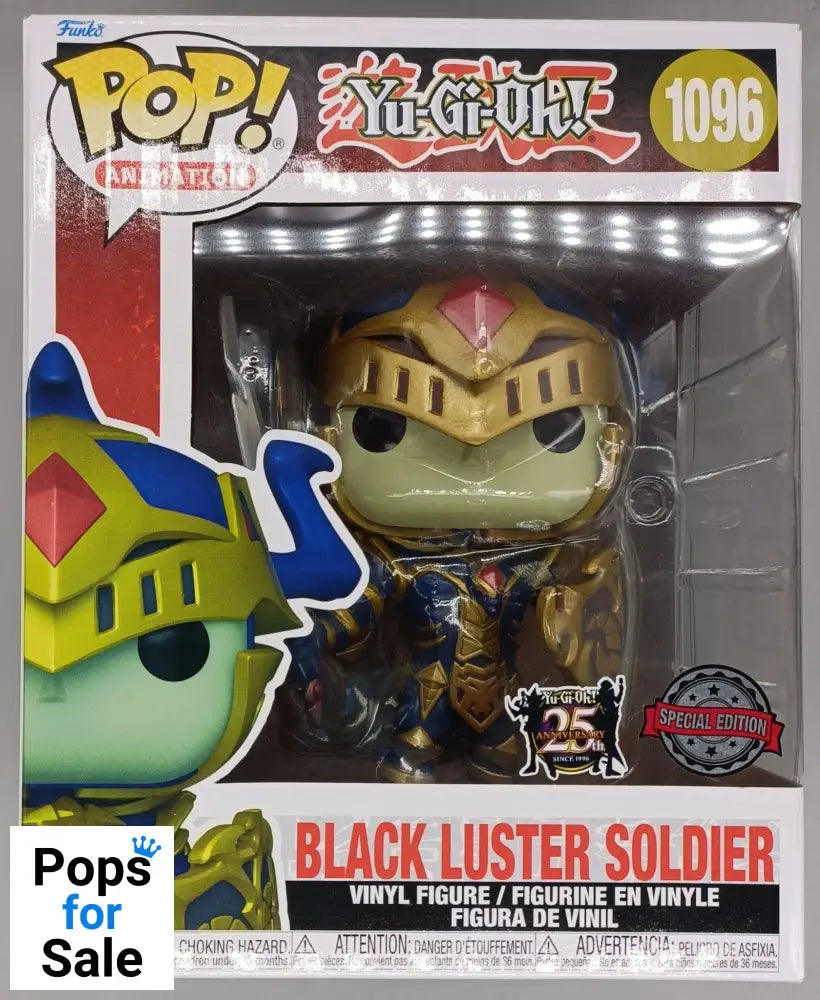 #1096 Black Luster Soldier 6 Inch - Yu-Gi Oh! Funko POP - PopsforSale.co.uk