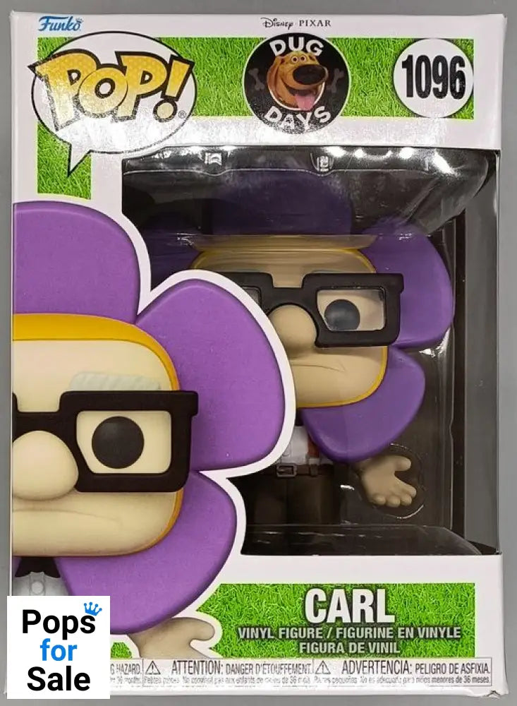 1096 Carl - Disney Dug Days - Funko POP - Box Damaged
