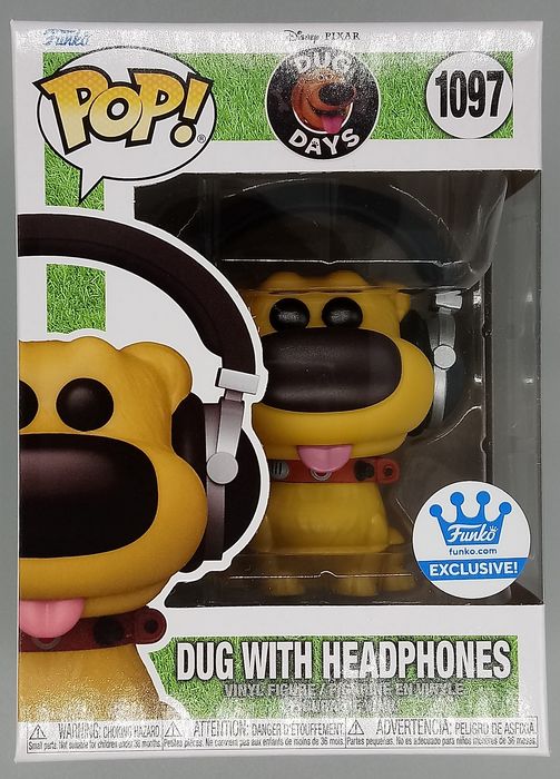 #1097 Dug with Headphones - Disney Dug Days Funko POP - PopsforSale.co.uk