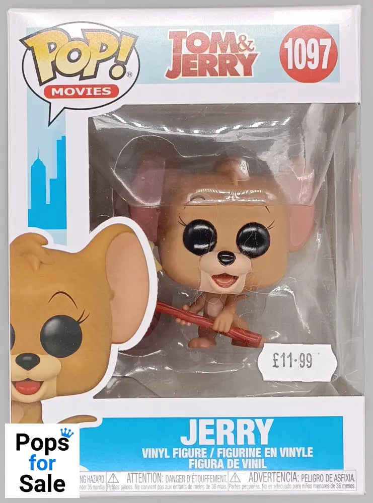 #1097 Jerry (w/ Mallet) - Tom & Jerry Funko POP