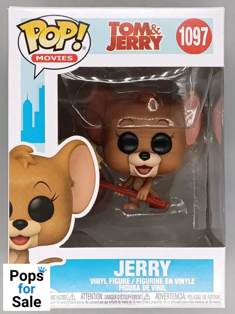 1097 Jerry (w/ Mallet) - Tom & Jerry - Funko POP - Box Damaged