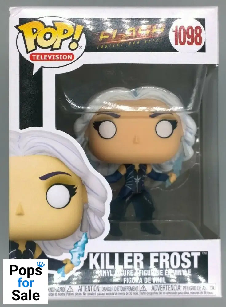 #1098 Killer Frost (w/ Daggers) - The Flash - Damaged Box Funko POP