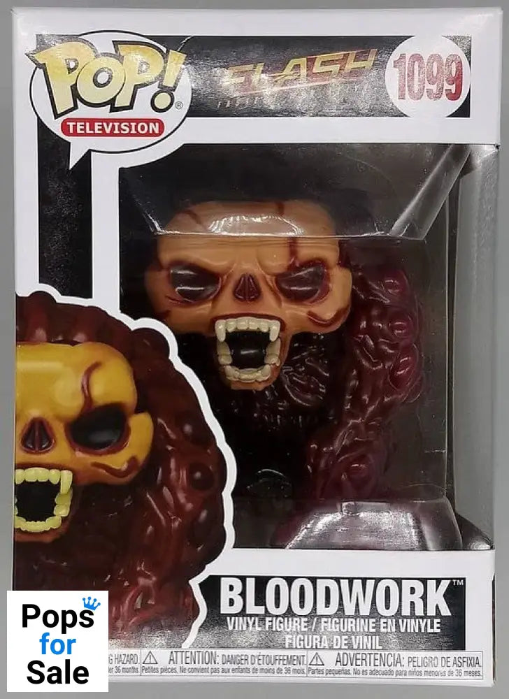 1099 Bloodwork - The Flash - Funko POP - Box Damaged
