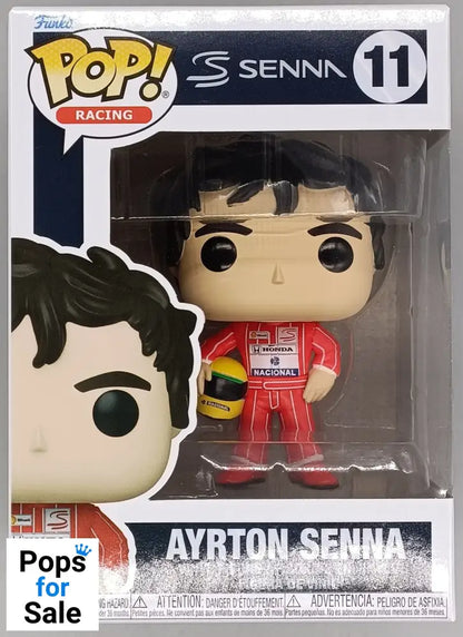 11 Ayrton Senna - Formula 1 F1 Funko POP - Brand New