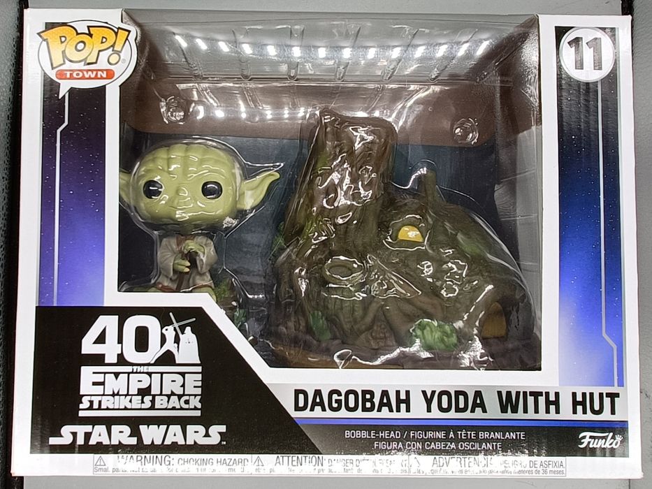 #11 Dagobah Yoda with Hut - Town - Star Wars Funko POP - PopsforSale.co.uk