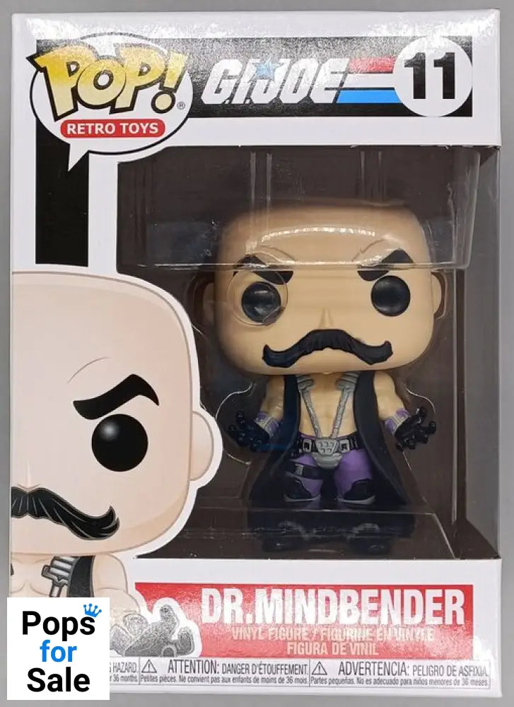 #11 Dr. Mindbender - GI Joe Funko POP - PopsforSale.co.uk